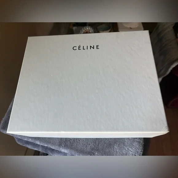 Celine white leather glove sandals 36.5 - Picture 5 of 16
